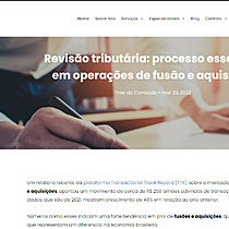 Reviso tributria: processo essencial em operaes de fuso e aquisio